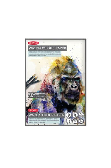 Derwent Watercolor Pad A5 300gsm 12sheets