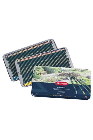 Derwent Artist Colored Pencil: Artist Colored Pencil 72 Colors Set