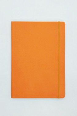 Fabriano EcoQua Blank with Band A5 Arancio NOTEBOOK