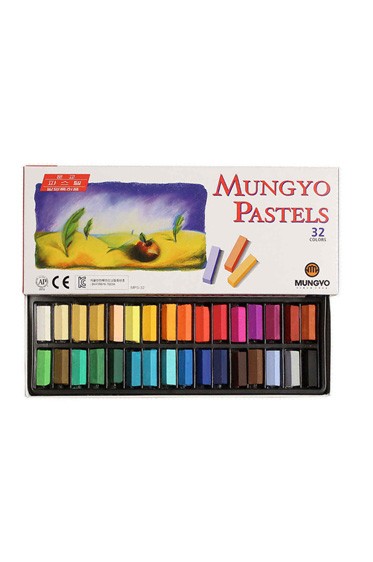 Mungyo Soft Pastel: Mungyo Square Pastel 32colors