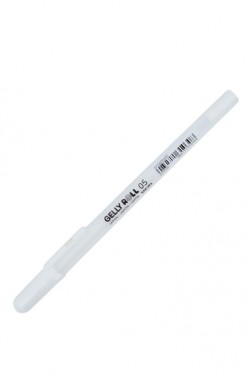 Sakura Pigma Micron: Sakura Gelly Roll Pen  White 05