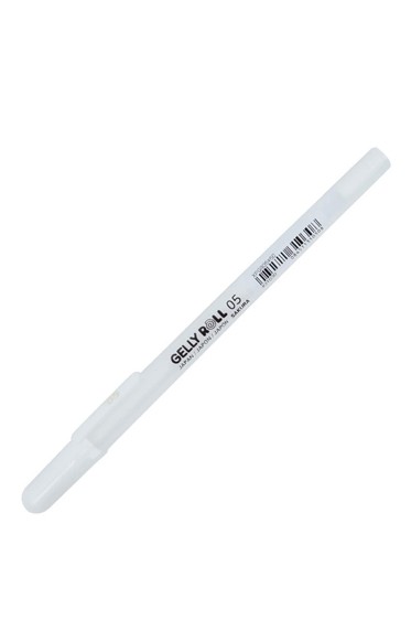 Sakura Pigma Micron: Sakura Gelly Roll Pen  White 05