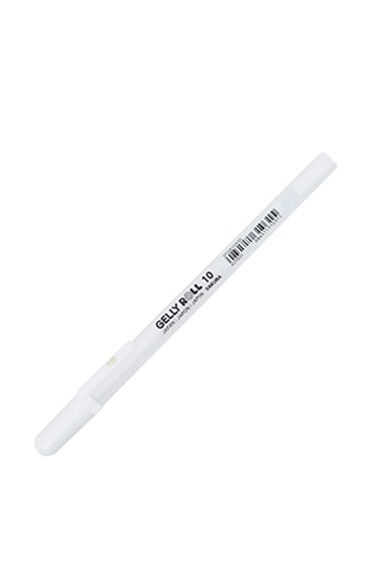 Sakura Pigma Micron: Sakura Gelly Roll Pen  White 10