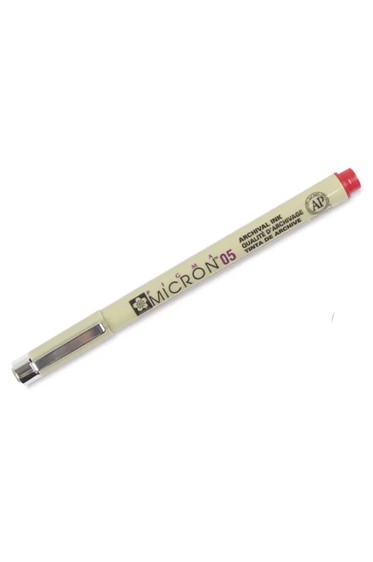 Sakura Pigma Micron: Pigma Micron Red 05