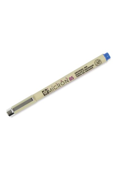 Sakura Pigma Micron: Pigma Micron Blue 05