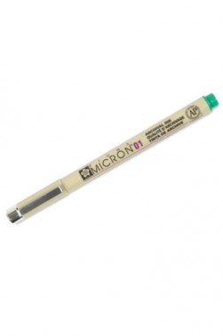 Sakura Pigma Micron: Pigma Micron Green 01