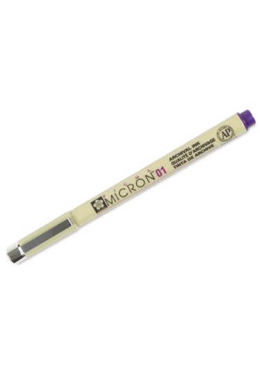 Sakura Pigma Micron: Pigma Micron Violet 01