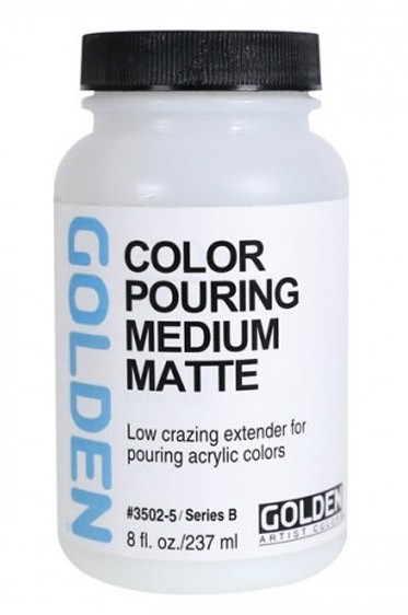 Golden Acrylic Medium: Color Pouring Medium Matte  237ml