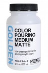Golden Acrylic Medium: Color Pouring Medium Matte  237ml