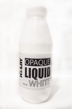 Kulay Acrylic Colors: Opaque Liquid White 500ml
