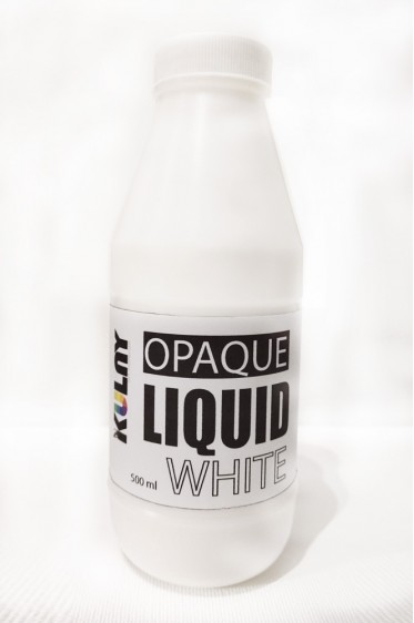 Kulay Acrylic Colors: Opaque Liquid White 500ml