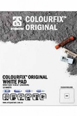 Art Spectrum:  Colourfix Original 340gsm White  24cm x 30cm 12 sheets PAD