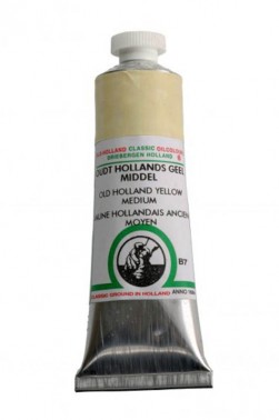 Old Holland Classic Oil Colours: Old Holland Yellow Medium 40ml