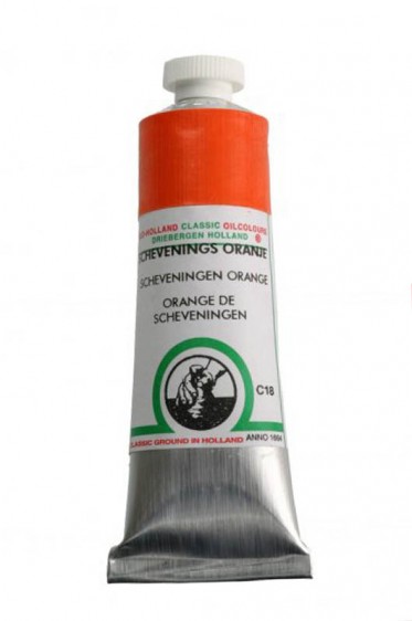Old Holland Classic Oil Colours: Scheveningen Orange 40ml