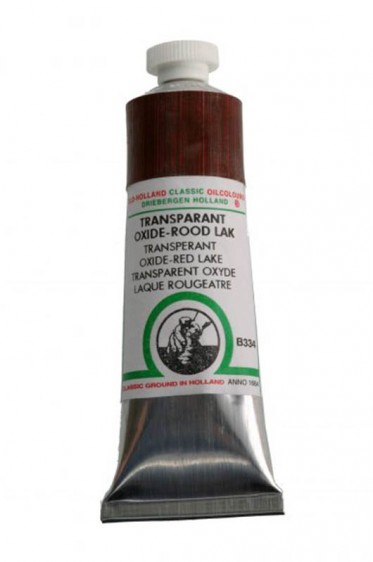 Old Holland Classic Oil Colours: Transparent Oxide-Red Lake 40ml