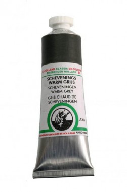 Old Holland Classic Oil Colours: Scheveningen Warm Grey 40ml