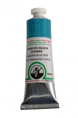 Old Holland Classic Oil Colours: Turquoise Blue Deep 40ml