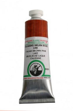 Old Holland Classic Oil Colours: Italian Brown Pink Lake 40ml