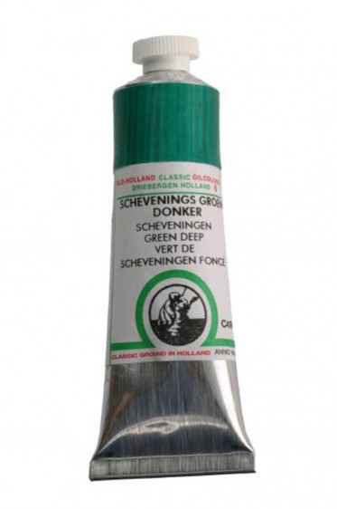 Old Holland Classic Oil Colours: Scheveningen Green Deep 40ml