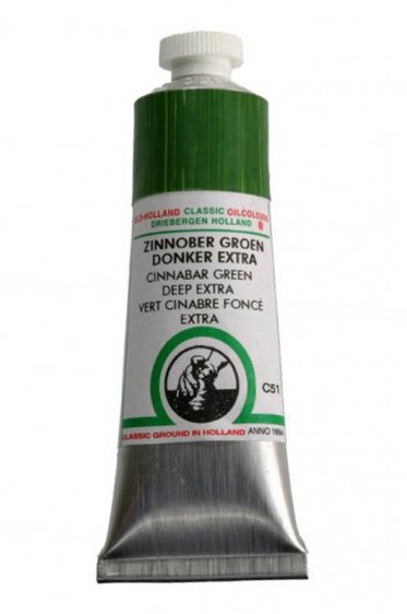 Old Holland Classic Oil Colours: Cinnabar Green Deep Extra 40ml