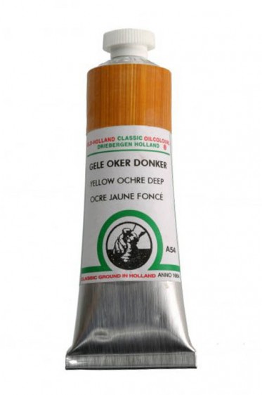 Old Holland Classic Oil Colours: Yellow Ochre Deep 40ml
