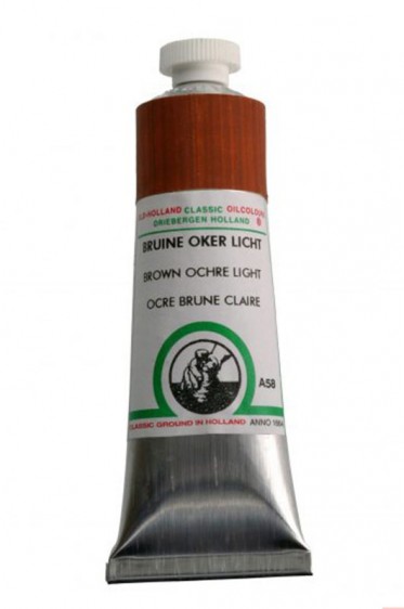 Old Holland Classic Oil Colours: Brown Ochre Light 40ml