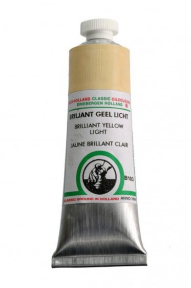 Old Holland Classic Oil Colours: Brilliant Yellow Light 40ml