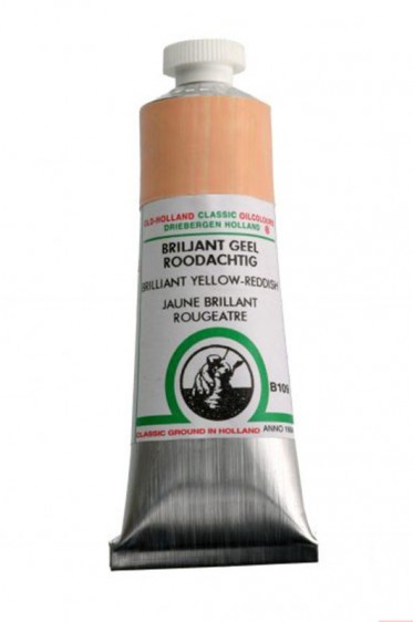 Old Holland Classic Oil Colours: Brilliant Yellow Reddish 40ml