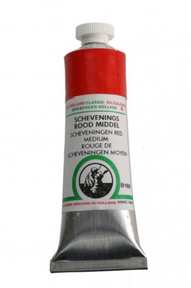 Old Holland Classic Oil Colours: Scheveningen Red Medium 40ml
