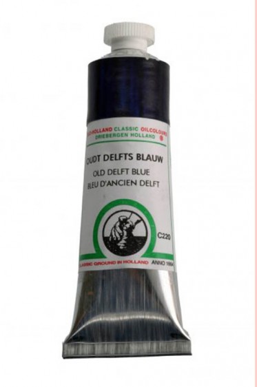Old Holland Classic Oil Colours: Old Delft Blue40ml
