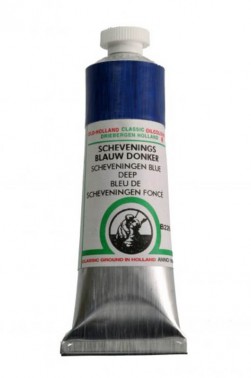 Old Holland Classic Oil Colours: Scheveningen Blue Deep 40ml
