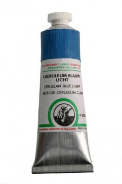 Old Holland Classic Oil Colours: Cerulean Blue Light 40ml
