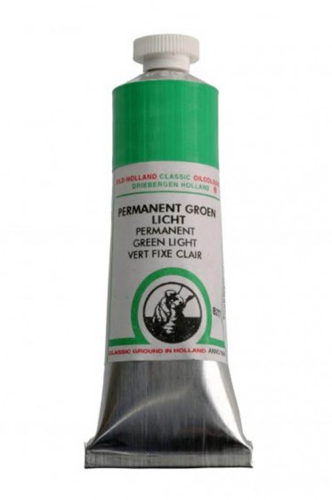 Old Holland Classic Oil Colours: Permanent Green Light 40ml