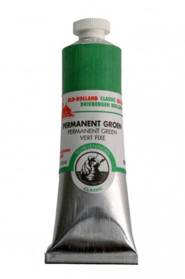 Old Holland Classic Oil Colours: Permanent Green 40ml