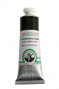 Old Holland Classic Oil Colours: Olive Green Dark 40ml