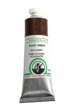 Old Holland Classic Oil Colours: Red Umber 40ml