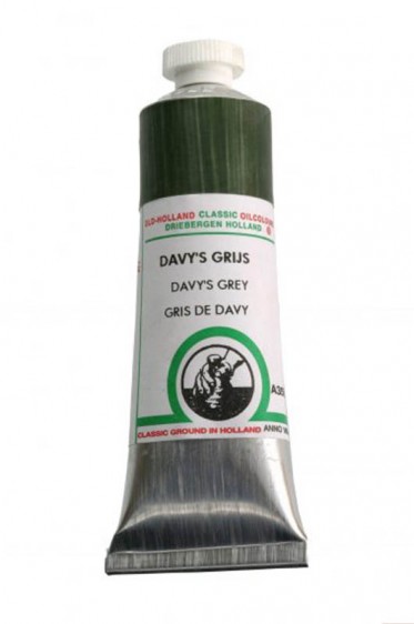 Old Holland Classic Oil Colours: Davy’s Grey 40ml