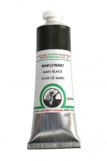 Old Holland Classic Oil Colours: Mars Black 40ml