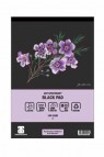 Art Spectrum Black PAD A4 140gsm +1 Free Derivan Ergopro Marker(random color)