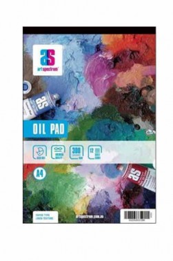 Art Spectrum Oil Paper PAD A4 300gsm Linen Texture
