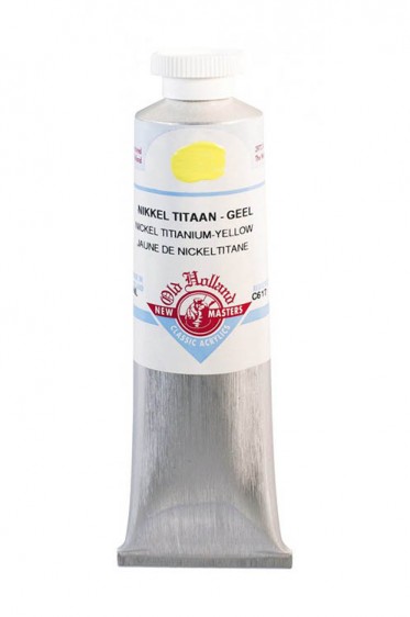 Old Holland Classic Acrylics: Nikkel Titanium Yellow 60ml