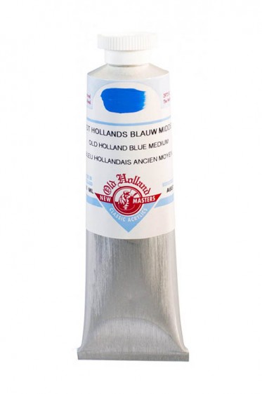 Old Holland Classic Acrylics: Old Holland Blue Medium 60ml