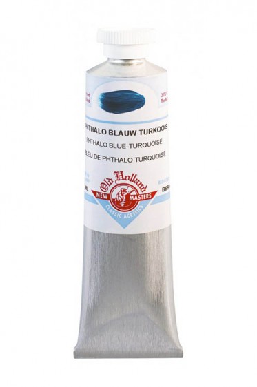 Old Holland Classic Acrylics: Phthalo Blue Turquoise 60ml