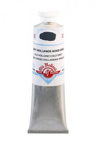 Old Holland Classic Acrylics: Old Holland Cold Grey 60ml