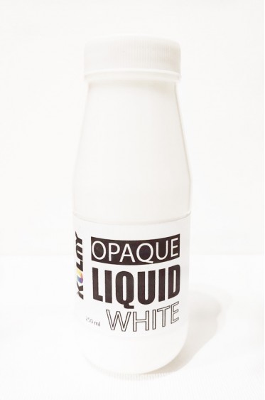 Kulay Acrylic Colors: Opaque Liquid White 250ml