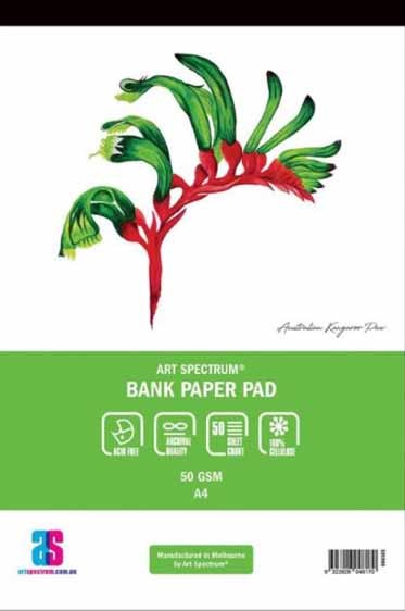 Art Spectrum Bank PAD A4  50gsm