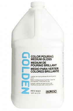 Golden Acrylic Medium: Color Pouring Medium Gloss 1 Gallon