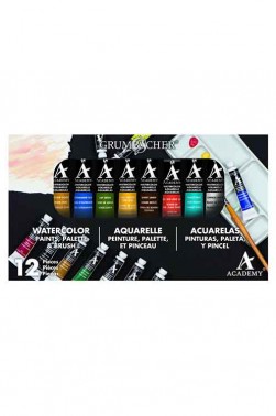 Grumbacher Academy Watercolor: Grumbacher Academy Watercolor 10pcs x 7.5ml