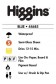 Higgins Pigmented Ink: Blue 29.6ML