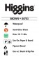 Higgins Pigmented Ink: Brown 29.6ML